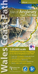 An image of the front of the Wales Coast Path Isle of Anglesey Coast Path Map 1:25,000 Scale